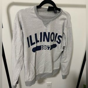 University of Illinois crewneck.